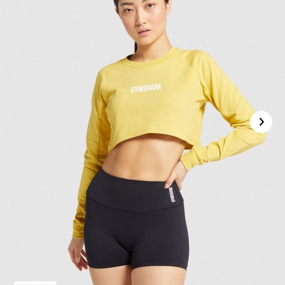 Gymshark Training Cropped Sweater - Picture 1 of 4